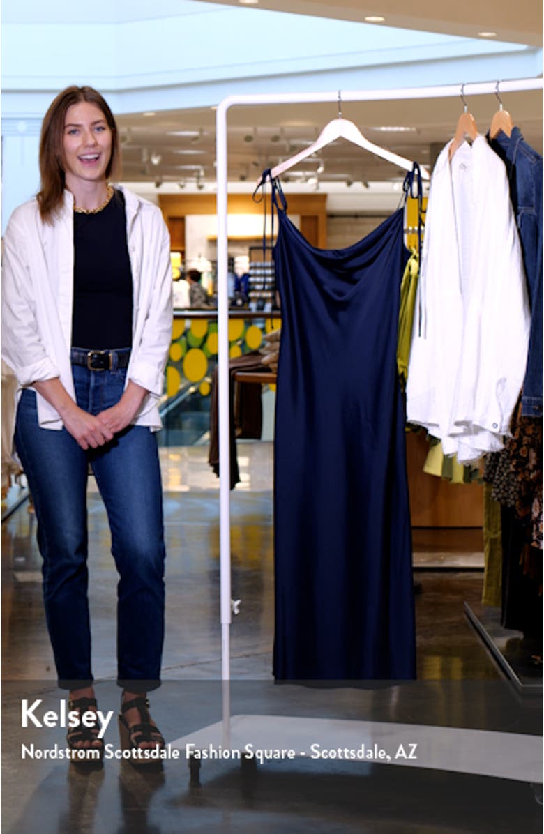 The Beverly Cowl Neck Midi Dress, sales video thumbnail