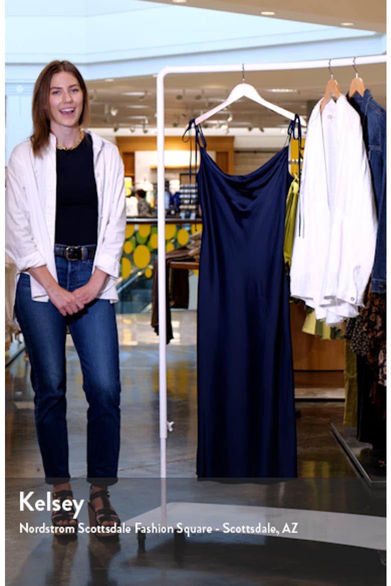 The Beverly Cowl Neck Midi Dress video