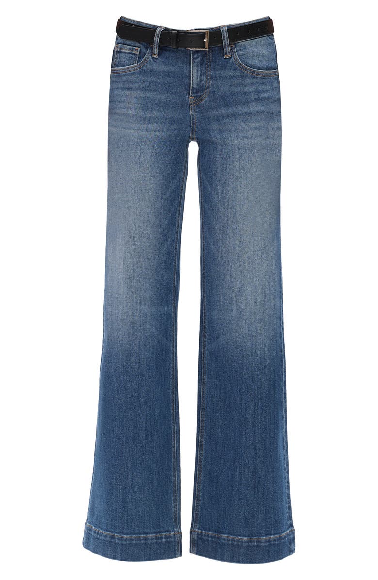 Bayeas Low Rise Wide Leg Jeans, Alternate, color, Medium Blue