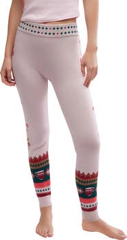 Free People Falala Fair Isle Leggings