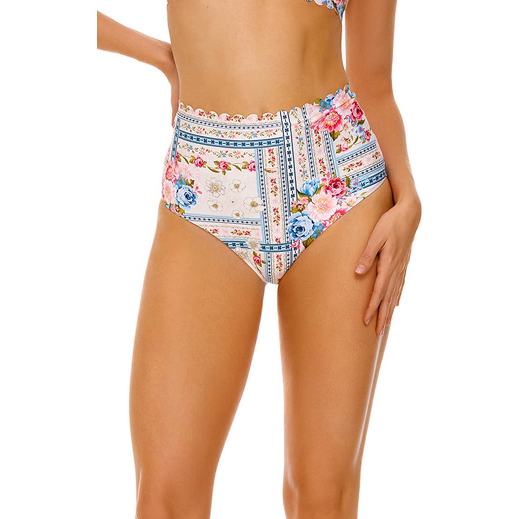 AGUA BENDITA AGUA BENDITA ALICIA MERAKI HIGH WAIST BIKINI BOTTOMS