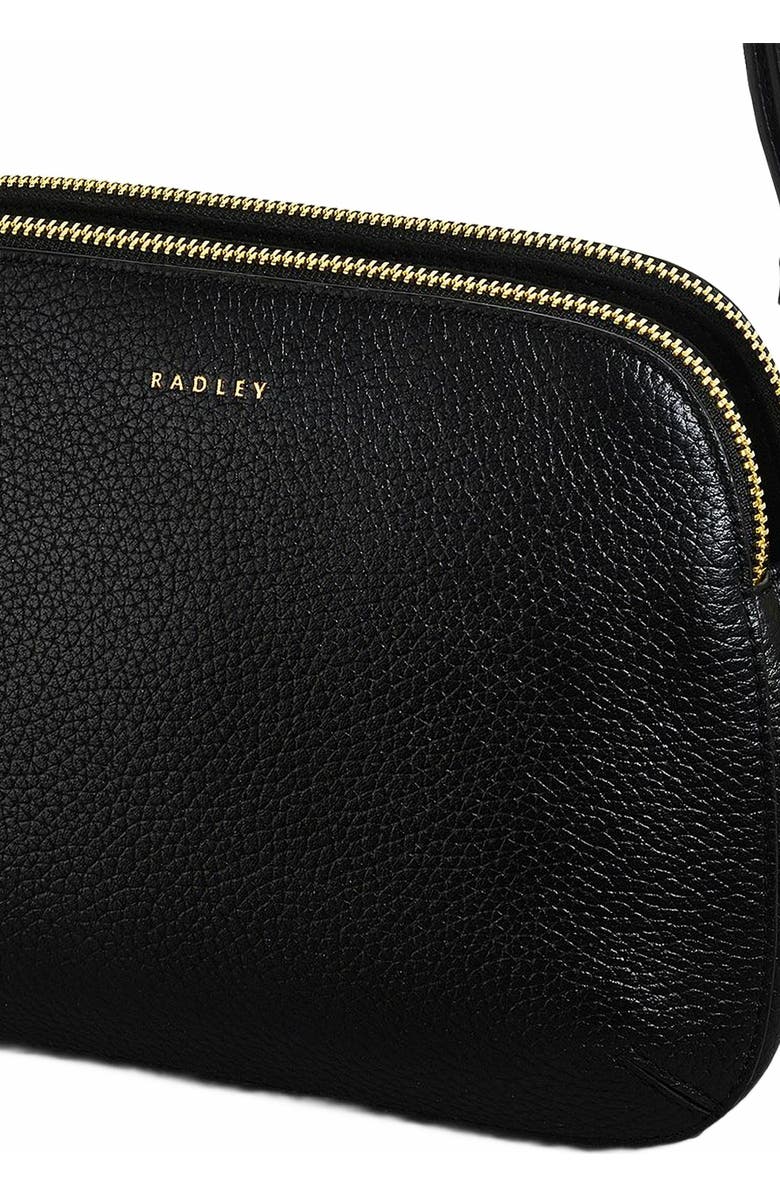 Radley Dukes Place Medium Ziptop Crossbody Bag, Alternate, color, Black