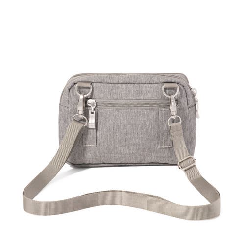 Baggallini Triple Zip Small Convertible Crossbody Bag