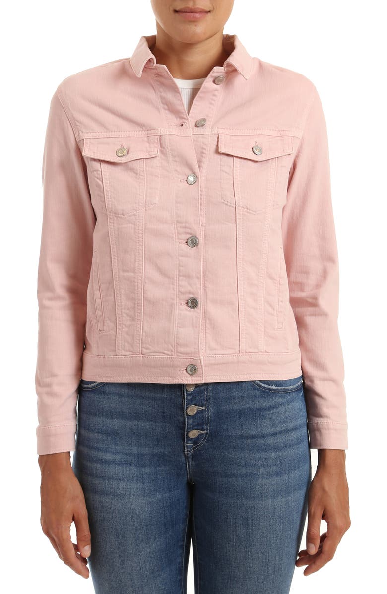 Mavi Jeans Katy Denim Trucker Jacket, Main, color, 