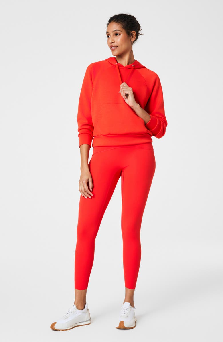 SPANX<sup>®</sup> Air Essentials Pocket Hoodie, Alternate, color, Poppy