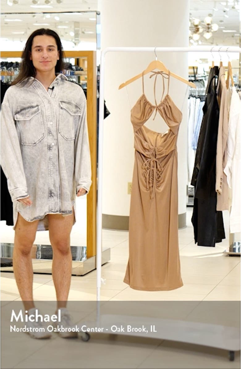 Kasia Cutout Midi Dress, sales video thumbnail