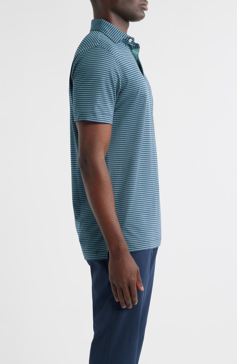 Peter Millar Crown Crafted Verse Performance Mesh Polo, Alternate, color, Navy