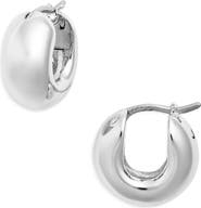 JENNY BIRD Mini Tome Huggie Hoop Earrings