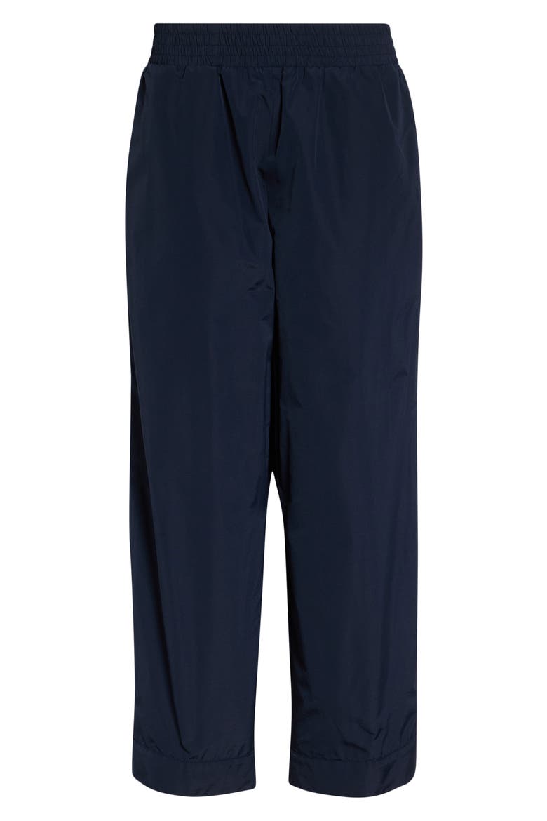 Wide Leg Nylon Trousers, Alternate, color, NAVY