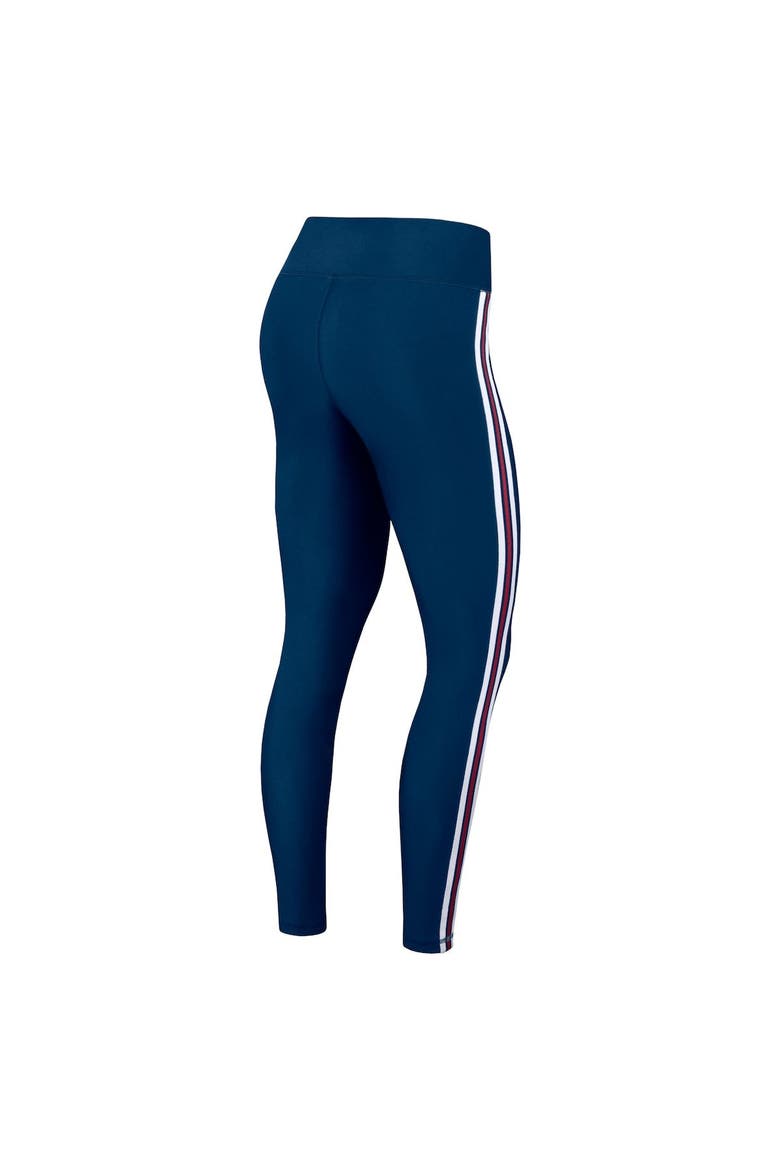 Women's WEAR by Erin Andrews Navy Houston Texans Color Block Leggings, Alternate, color, Navy
