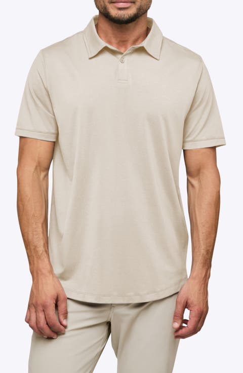 Trim Fit Cotton Blend Polo