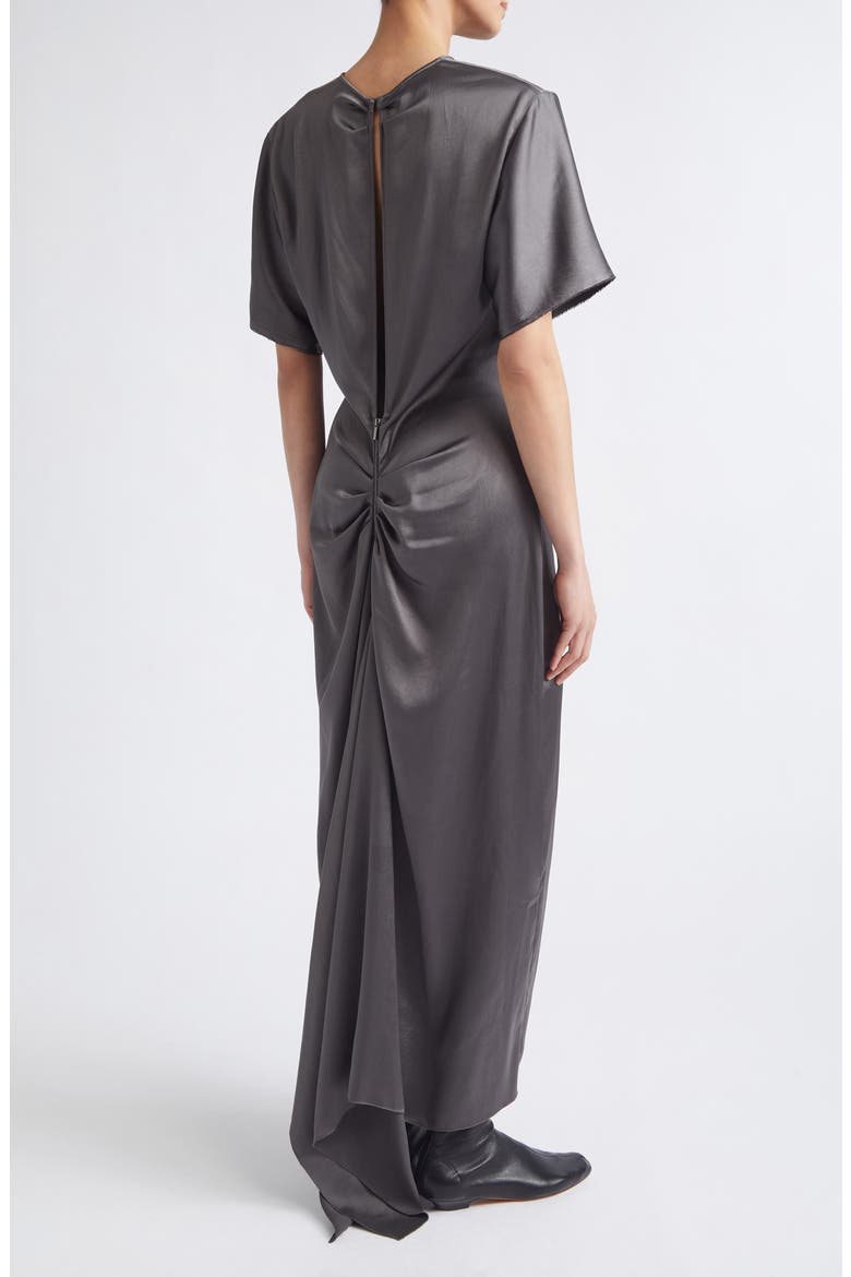 Imogen Fluid T-Shirt Dress, Alternate, color, SLATE GREY