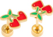 Pip Pop Cherries Stud Earrings