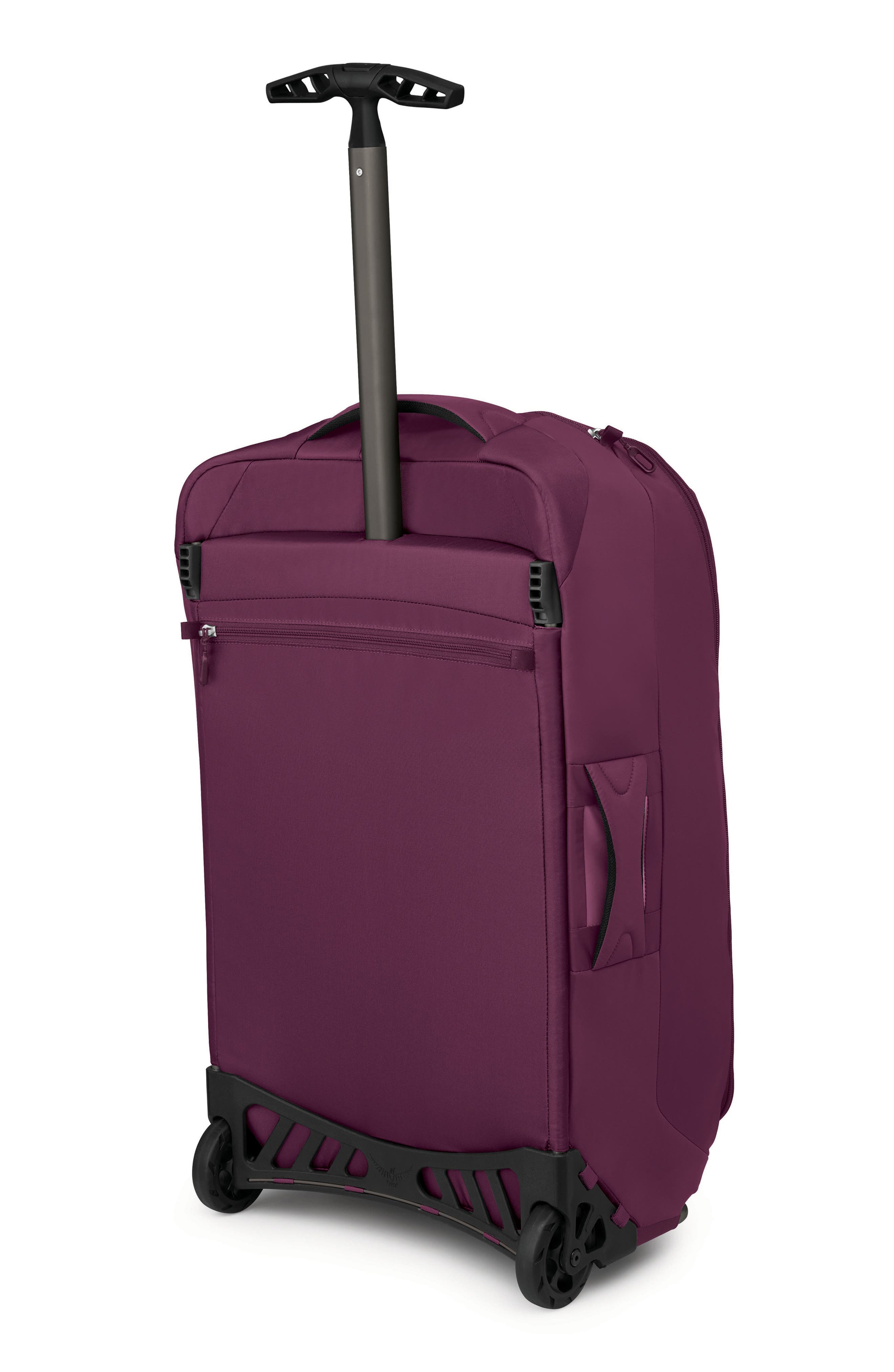 Osprey Ozone Four-Wheel 80-Liter Suitcase, Alternate, color, Moody Burgundy
