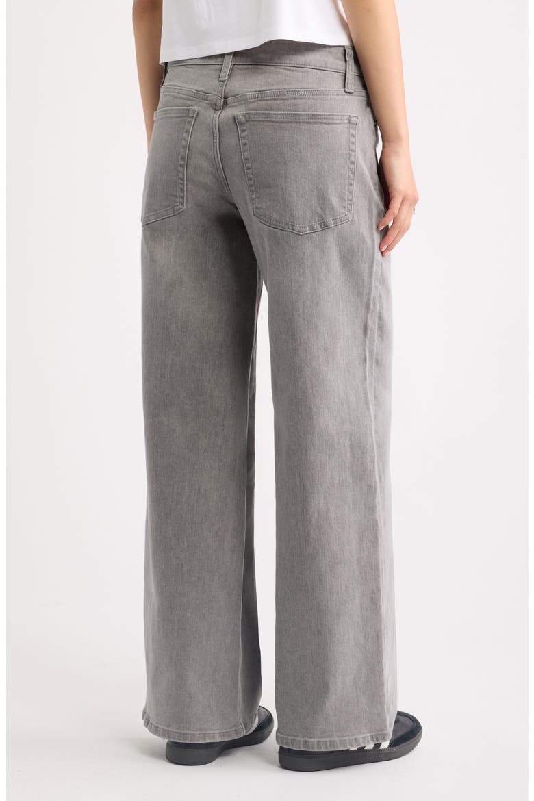 Low Rise Baggy Wide Leg Jeans, Alternate, color, CENTURY GREY WASH