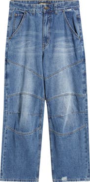 CRIMINAL DAMAGE Franklin Distressed Carpenter Jeans