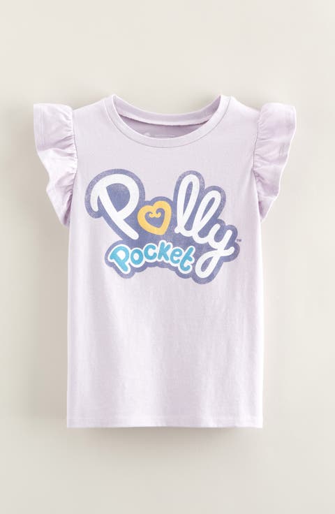Kids' Ruffle Sleeve T-Shirt (Toddler, Little Kid & Big Kid)