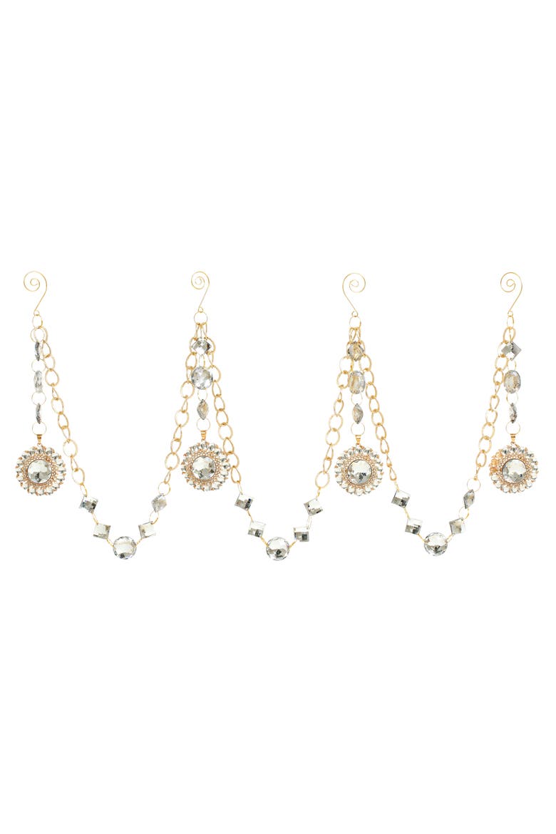 Hanging Jewel Swag, Set of 2, Main, color, Gold