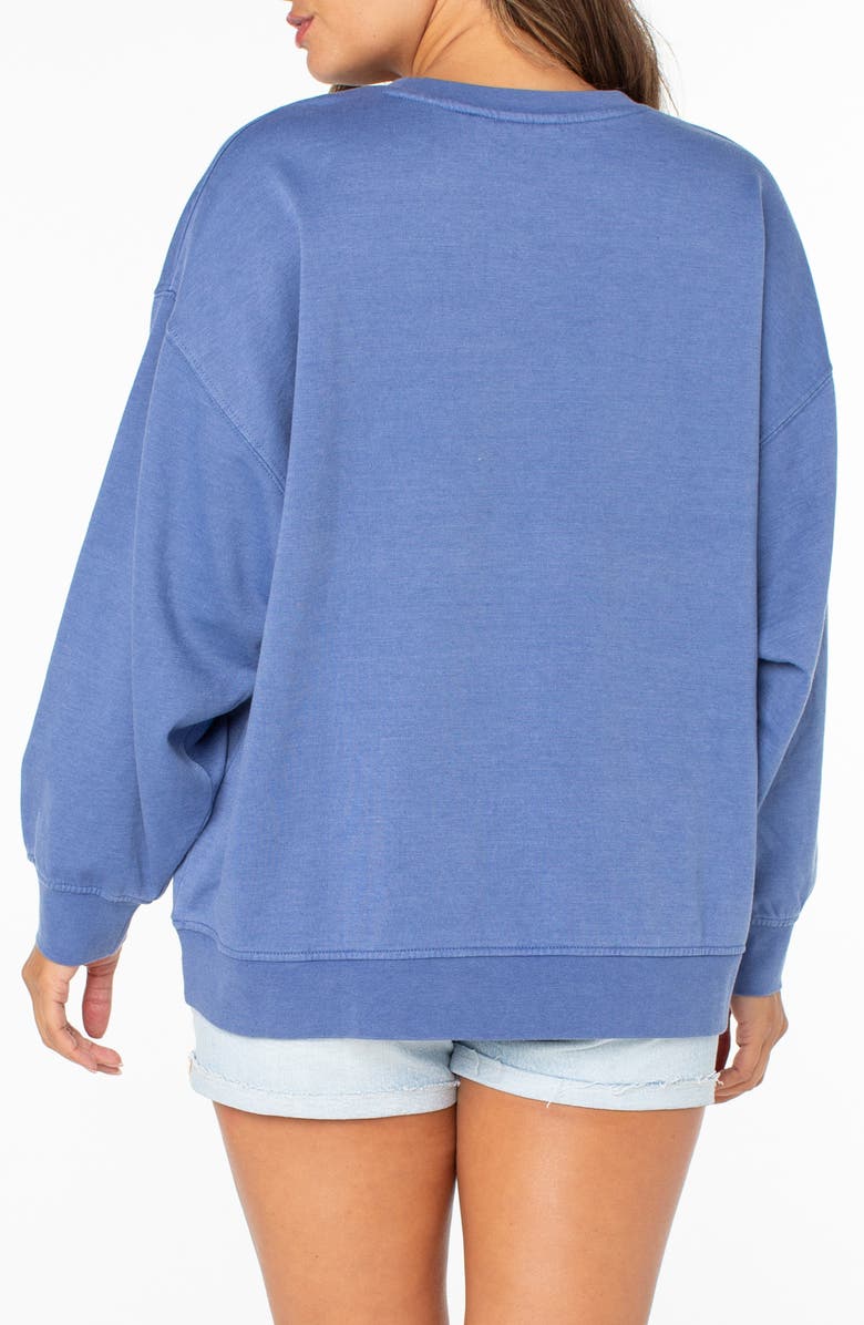 Roxy Coastal Motion Graphic Sweatshirt, Alternate, color, Coastal