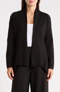 PATRIZIA LUCA Drape Open Front Cardigan