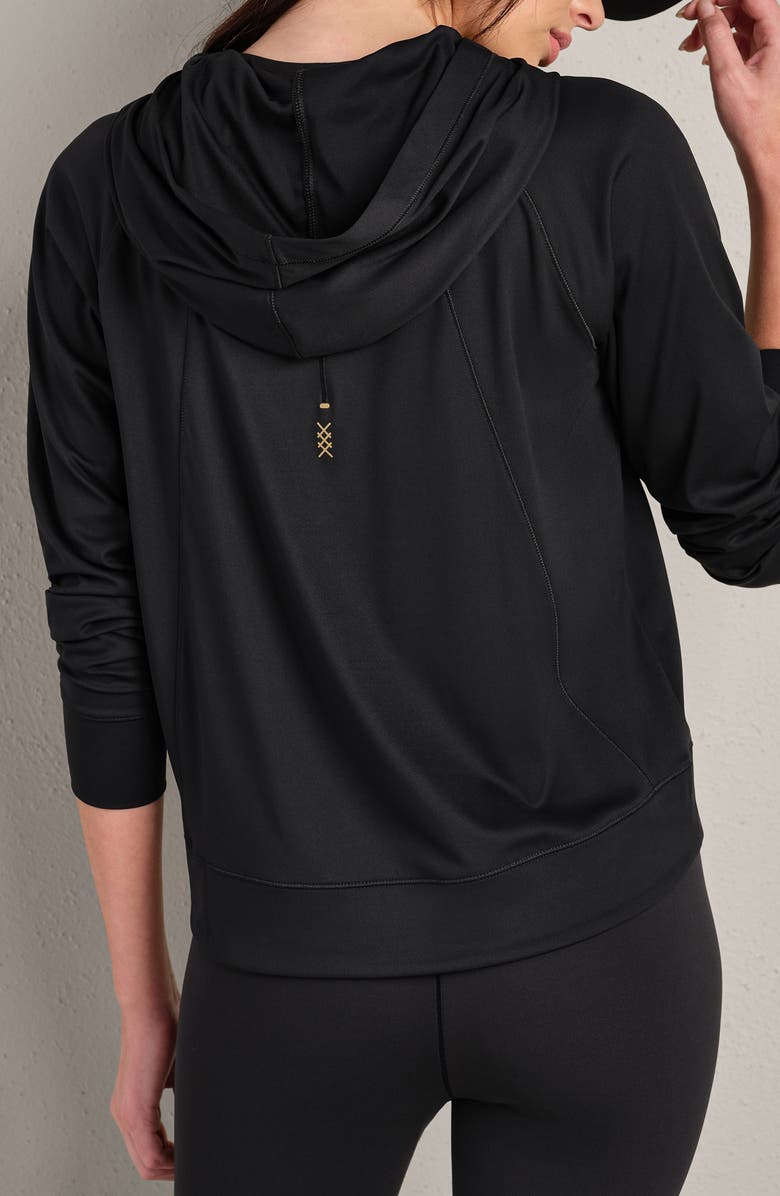 Rhone Serene Studio Hoodie, Alternate, color, Pure Black