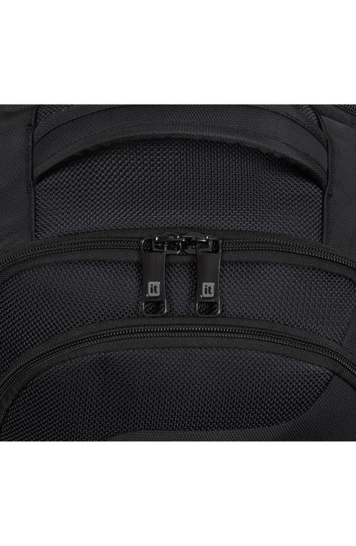 It Luggage Teleported Backpack In Black