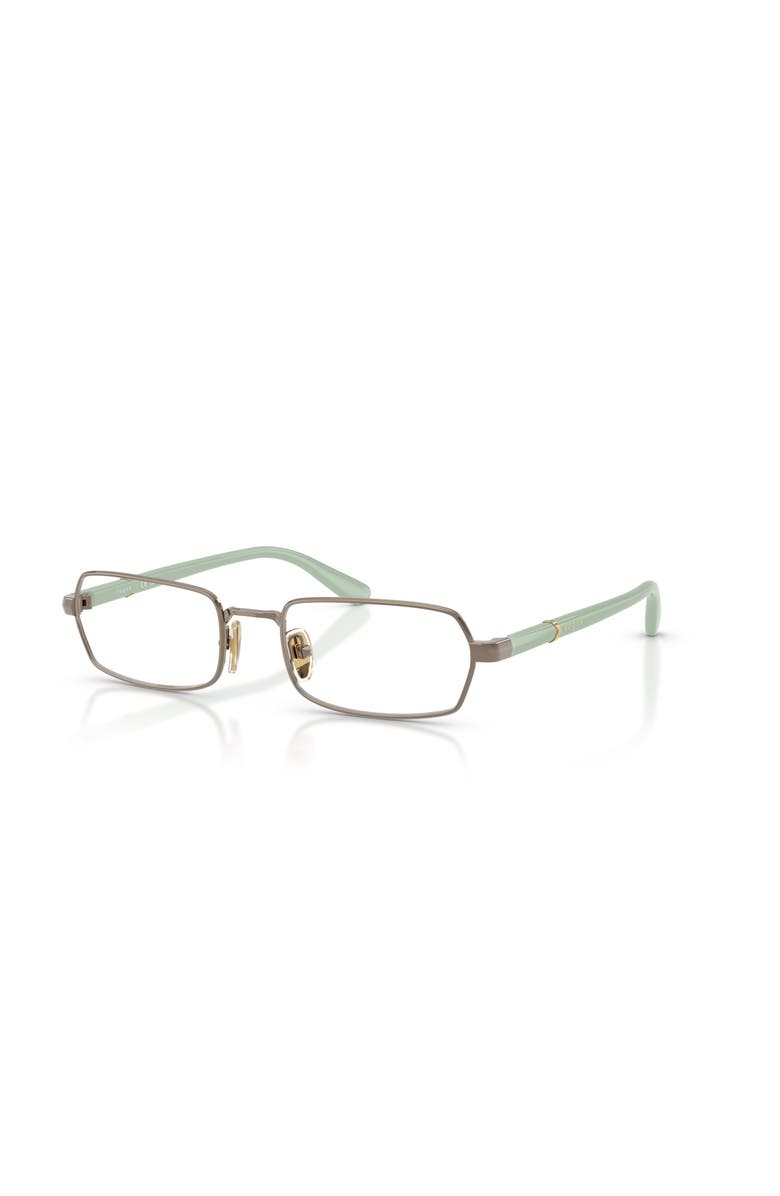Vogue Eyewear 53mm Irregular optical glasses, Main, color, Beige
