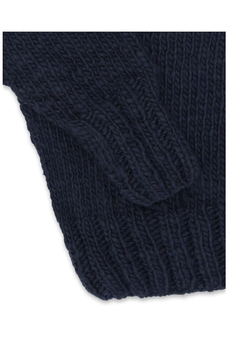 Chamula Merino Wool Pullover, Alternate, color, Navy Blue