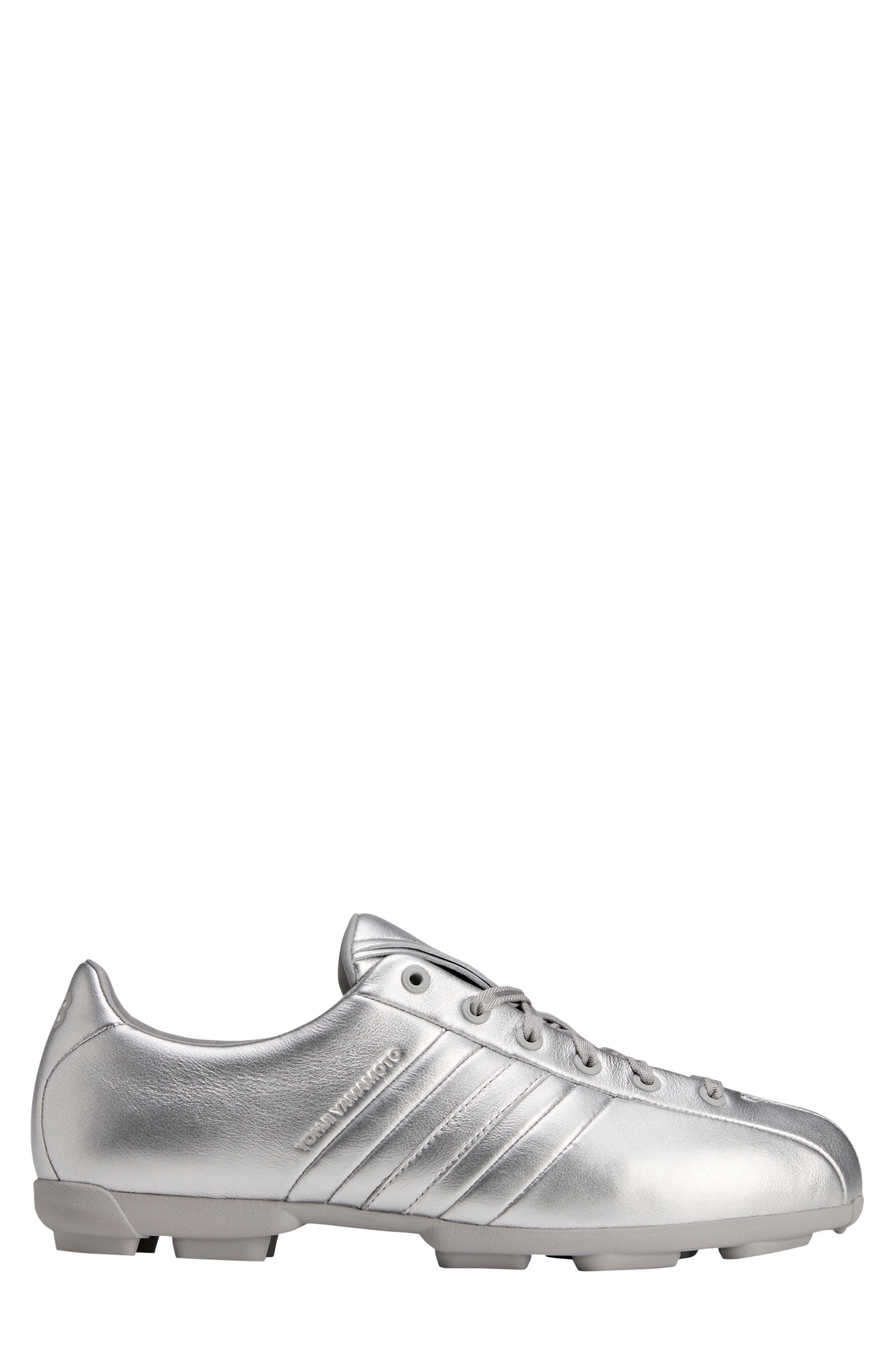 Gender Inclusive Field Sneaker, Alternate, color, SILVER METALLIC/ SILVER