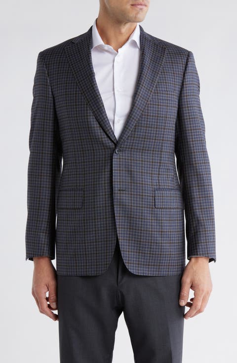 Check Wool Sport Coat