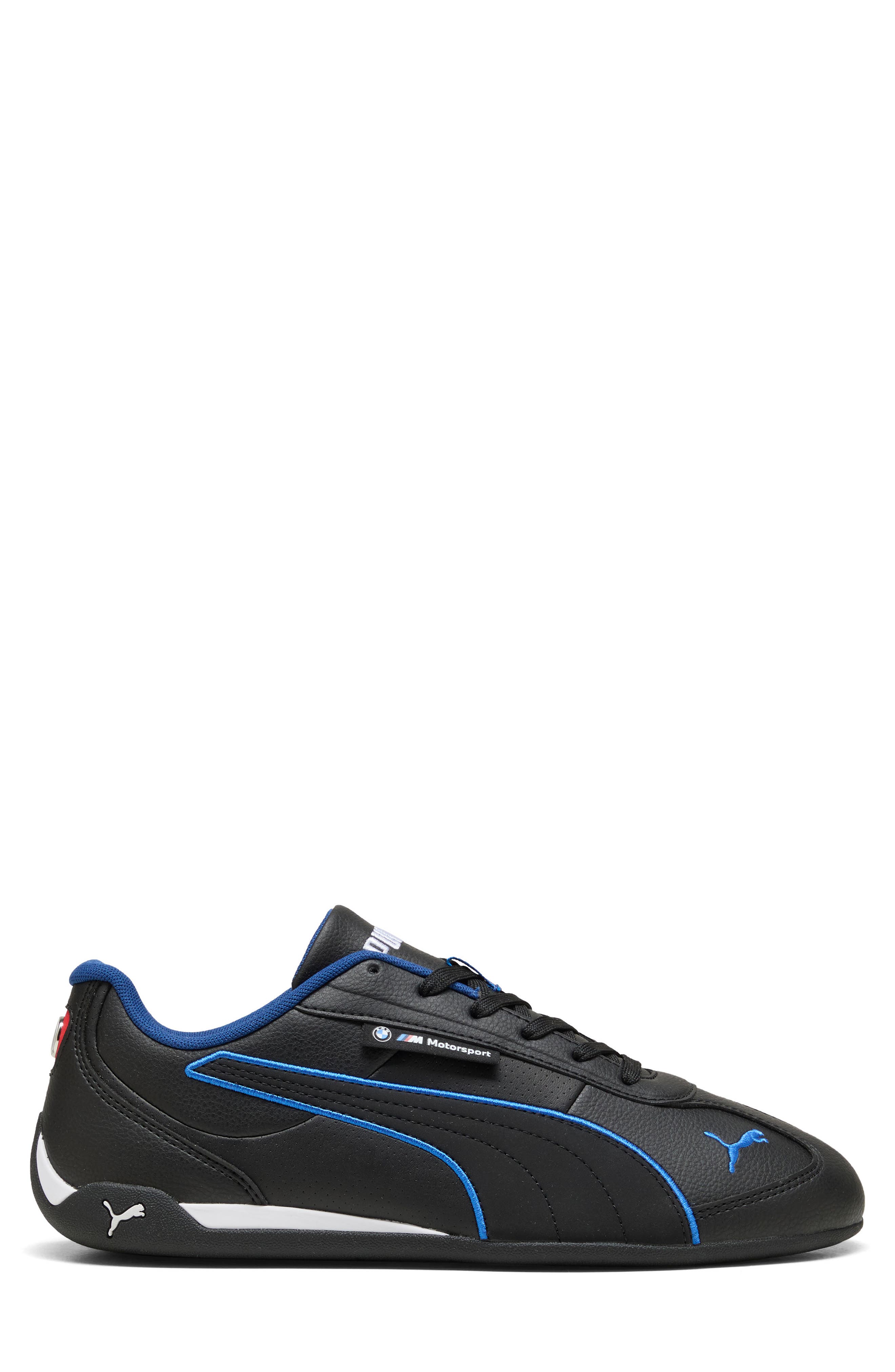 BMW M Motorsport Replicat-X Sneaker, Alternate, color, PUMA BLACK/ COOL COBALT