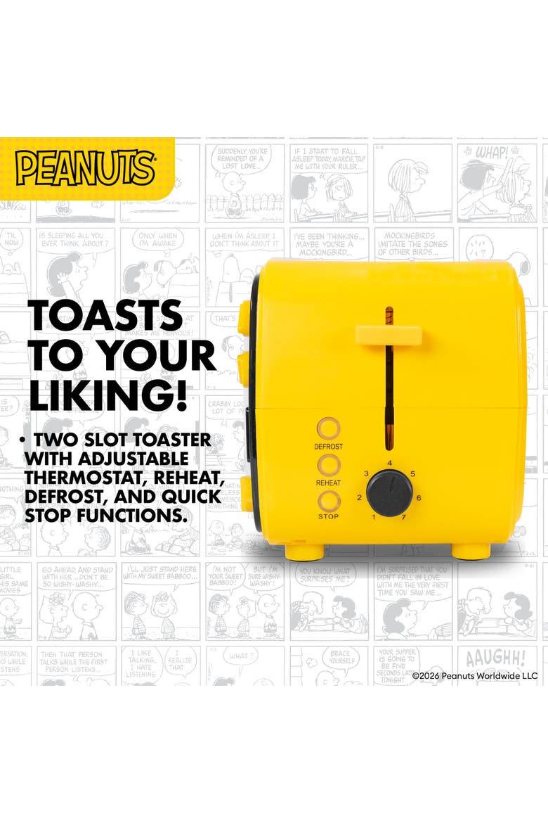 Peanuts Snoopy TV 2-Slice Toaster, Alternate, color, None