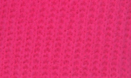 Rain And Rose Rib Crewneck Sweater In Pink