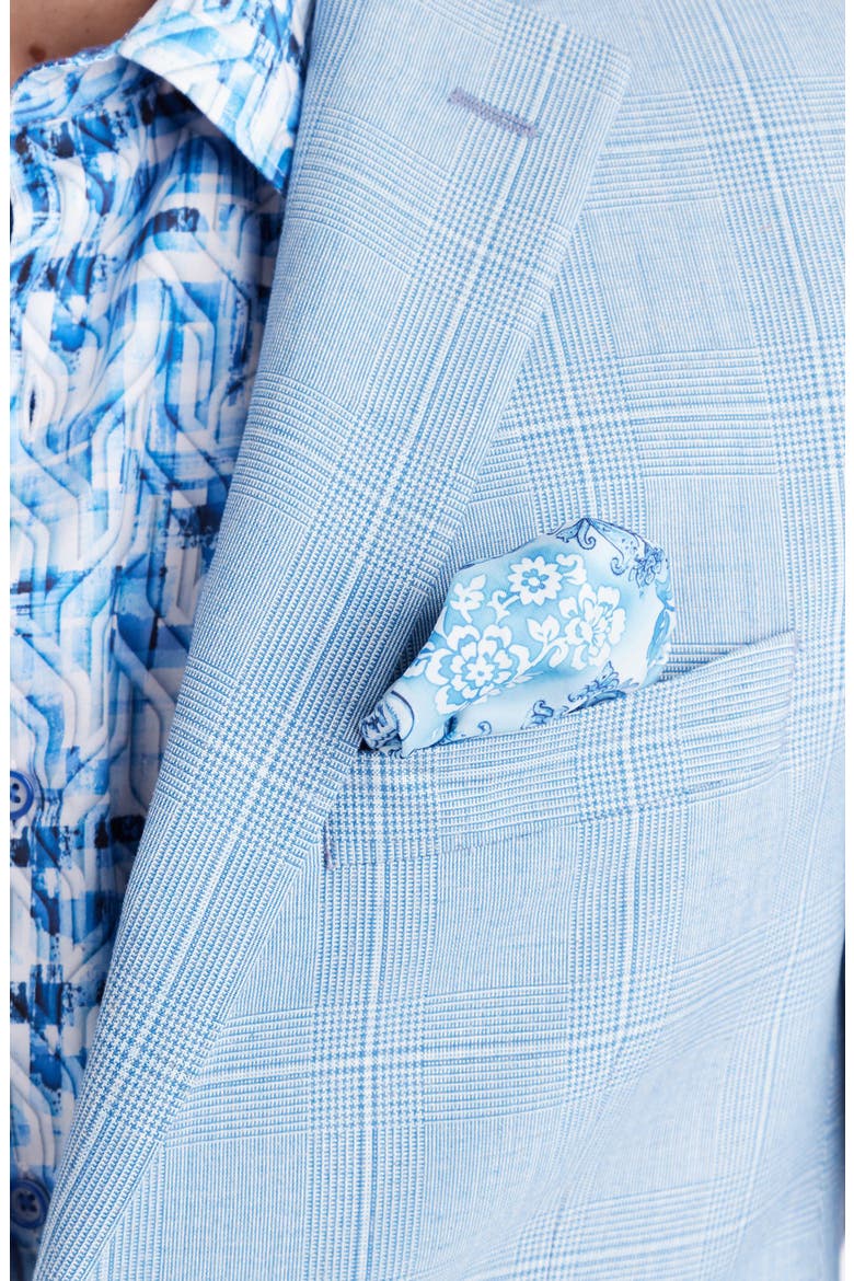 Ariadne Plaid Sport Coat, Alternate, color, LIGHT BLUE