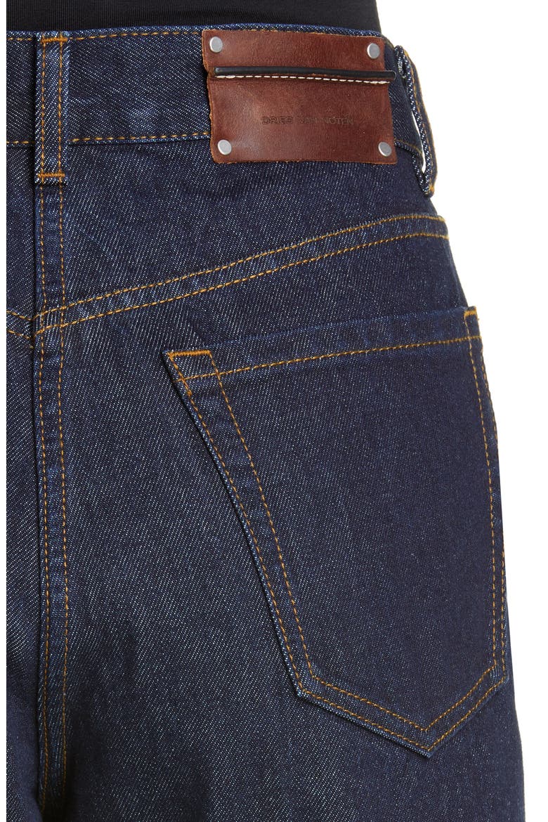 Piscos High Waist Straight Leg Jeans, Alternate, color, 507-INDIGO