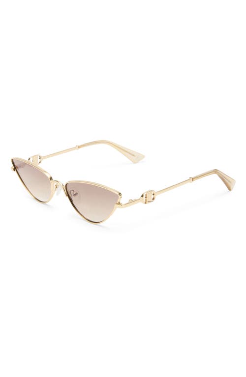 LE SPECS LE SPECS THE SOIREE 60MM MIRRORED CAT EYE SUNGLASSES 