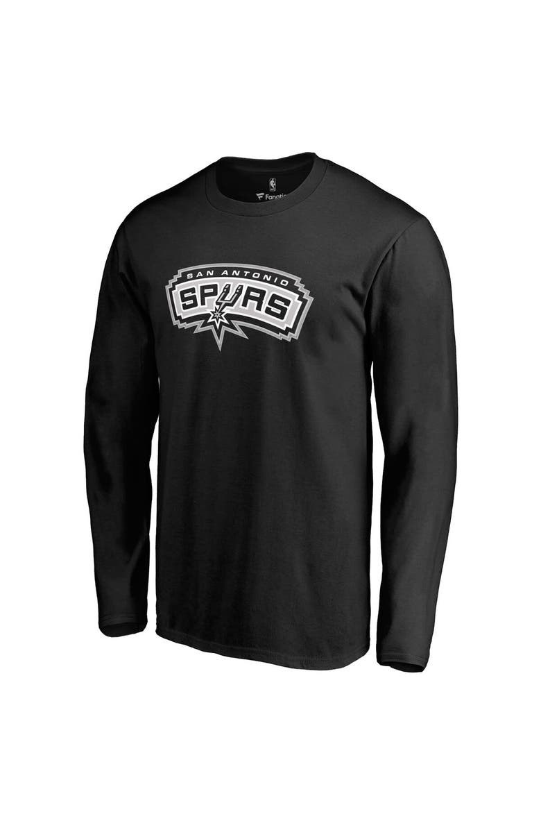 FANATICS Men's Fanatics Branded LaMarcus Aldridge Black San Antonio Spurs Backer Name & Number Long Sleeve T-Shirt, Alternate, color, 