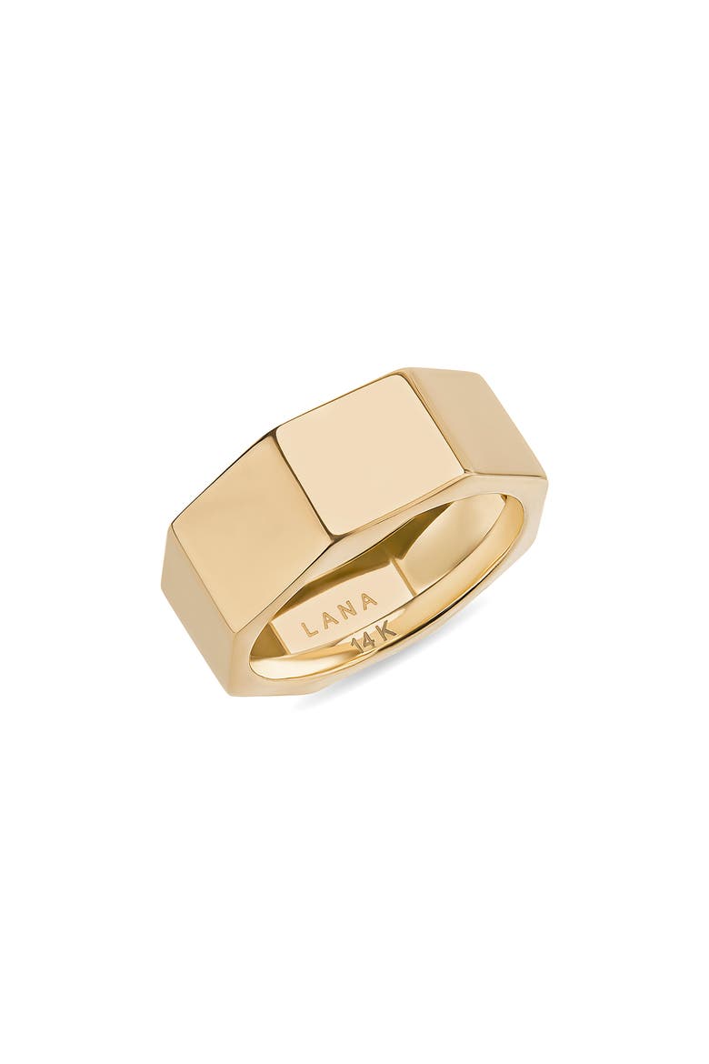 Hollow Rock 14K Gold Ring, Main, color, YELLOW GOLD