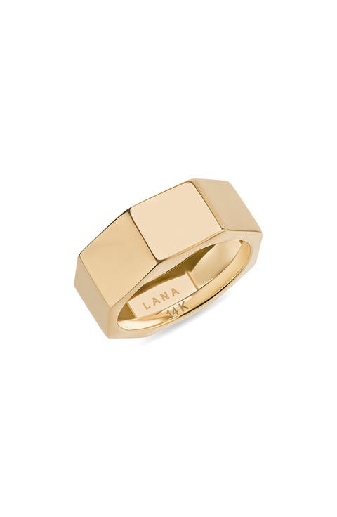 Hollow Rock 14K Gold Ring (Online Trunk Show)