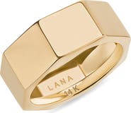 LANA Hollow Rock 14K Gold Ring