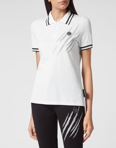 Polo Shirt Ss Scratch Women