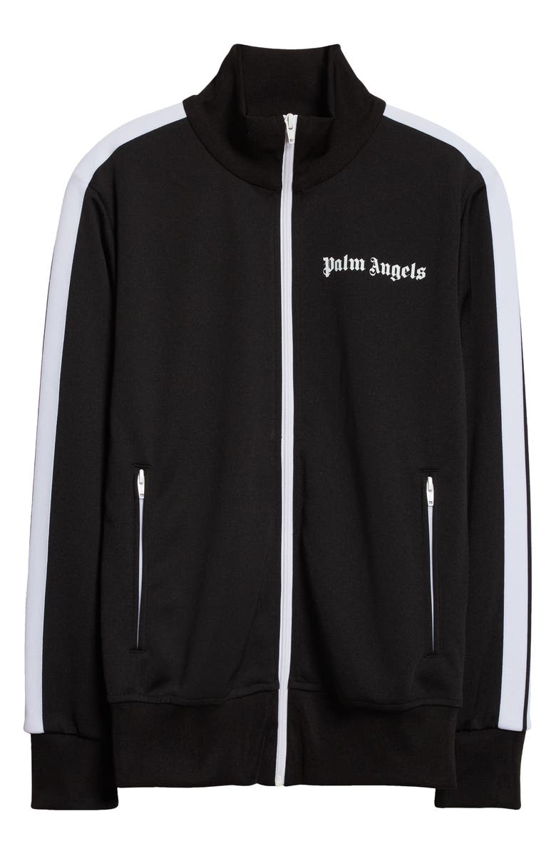 Palm Angels Classic Logo Stripe Track Jacket, Alternate, color,