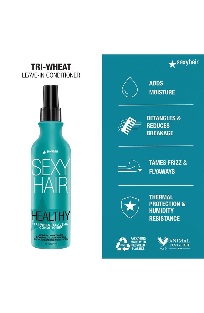 SEXY HAIR Healthy Sexy Hair Tri-Wheat Leave-In Conditioner, Alternate, color, 
