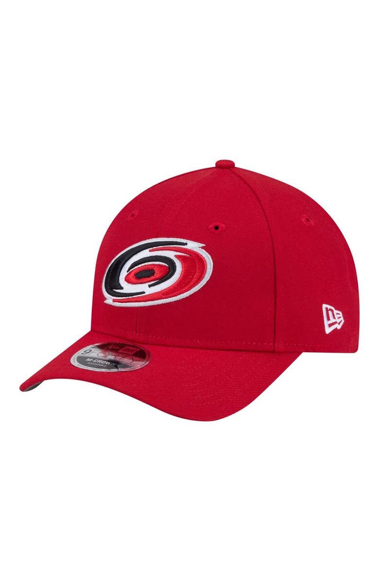 New Era Men's New Era Red Carolina Hurricanes COOLERA 9FORTY M-Crown Adjustable Hat, Main, color, Red