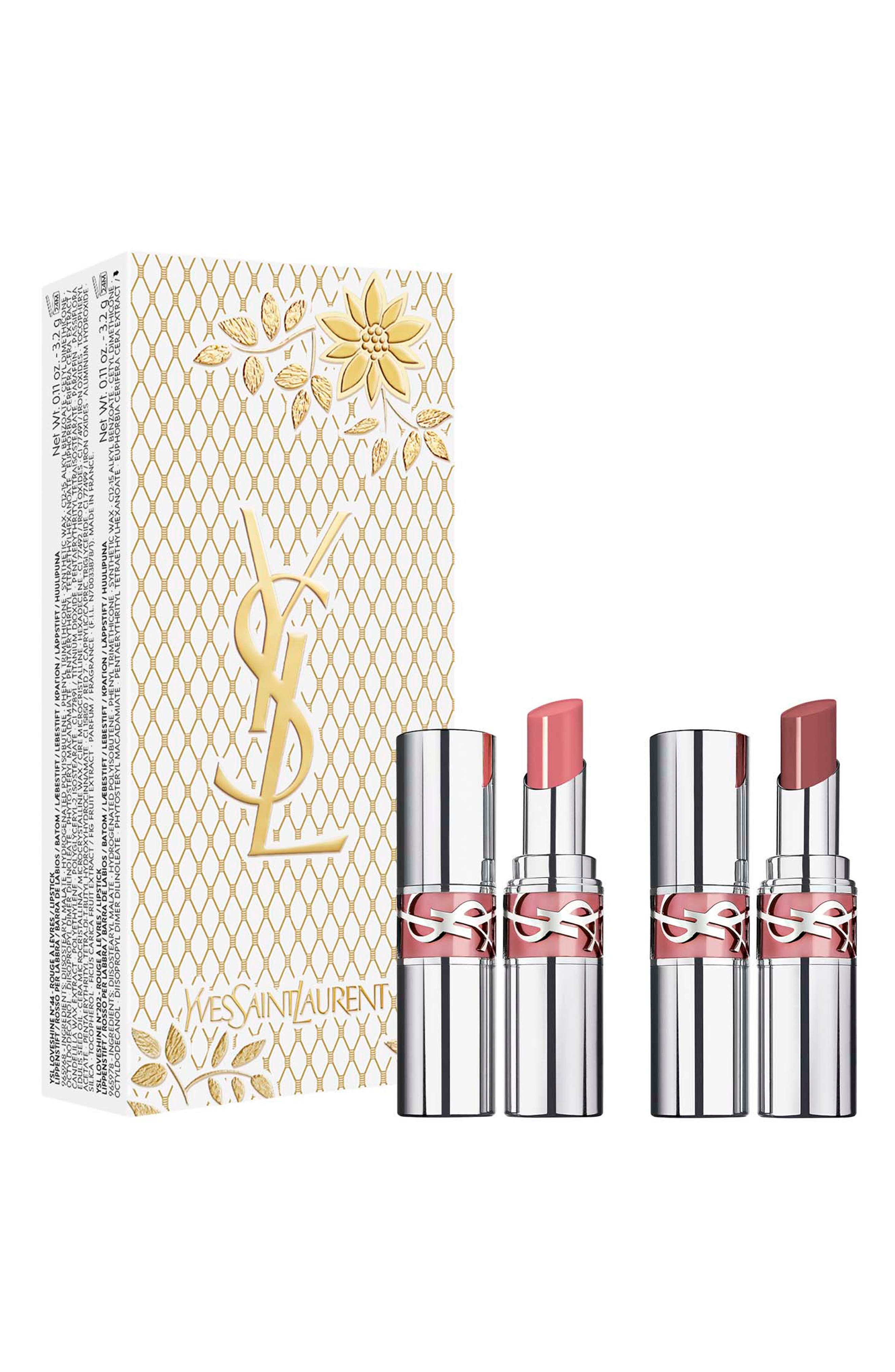 YSL Make Me Blush & Loveshine Lip Oil Stick 2-Piece Makeup Gift Set