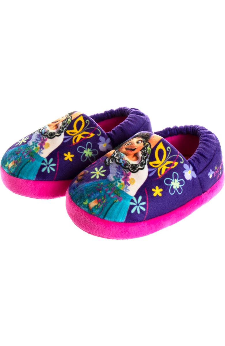 JOSMO Kids' Disney Encanto Slipper, Main, color, Dark Purple/Fuchsia
