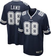 Nike Men's Nike CeeDee Lamb Navy Dallas Cowboys Game Jersey