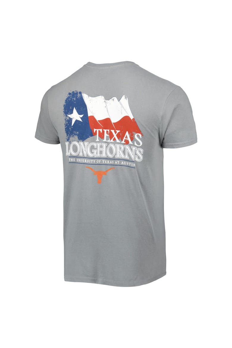 Men's Gray Texas Longhorns Hyperlocal Flying T-Shirt, Alternate, color, Gray