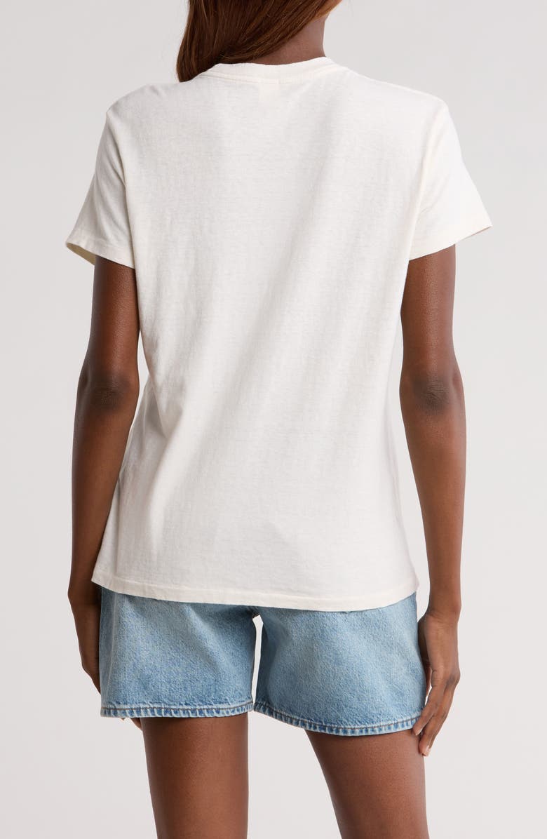 Re/Done '70s Relaxed Cotton Graphic T-Shirt, Alternate, color, Vintage White