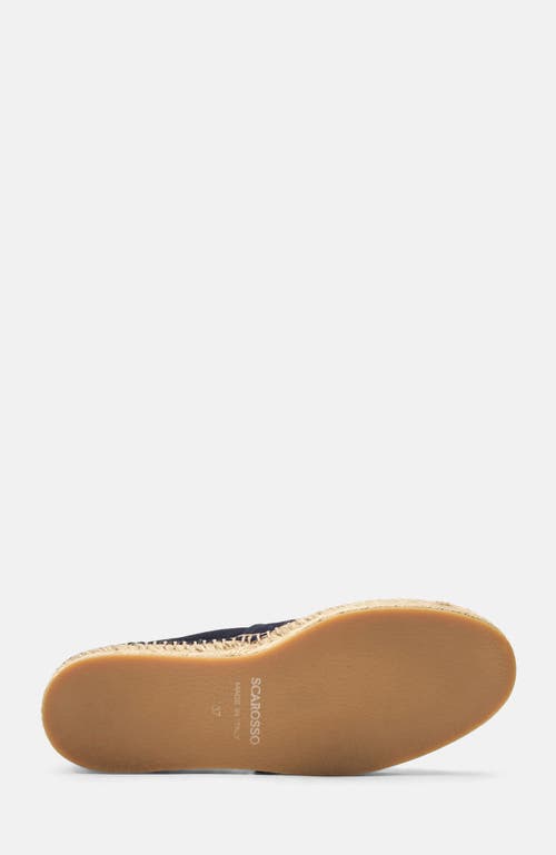 Scarosso Lola Espadrilles In Blue - Suede